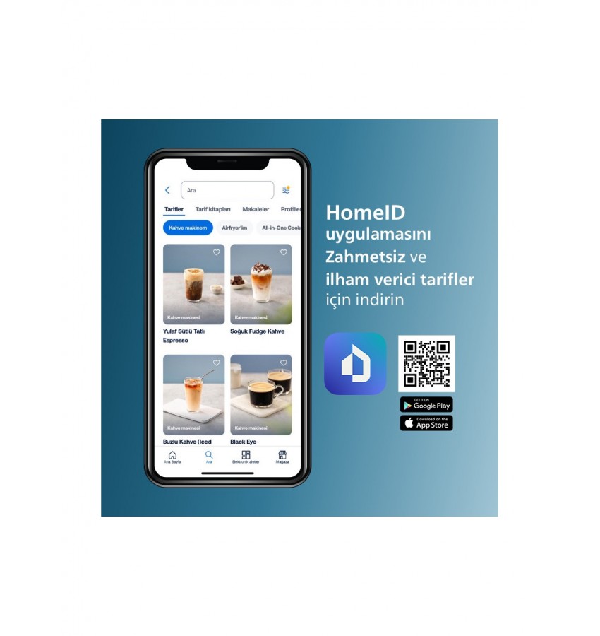 Philips 8000 Serisi Café Aromis Kahve Makinesi, Evde Kafe Kalitesi, 54 farklı içeçek, EP8757/20