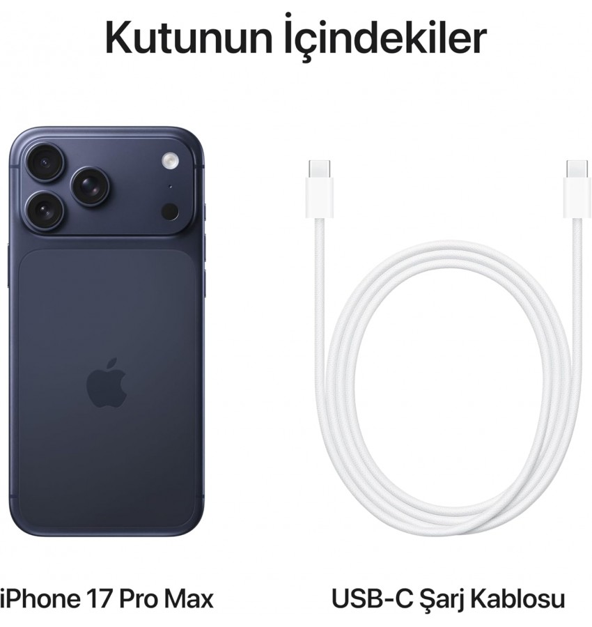 Apple İphone 17 pro max 256GB  2yıl Distribütör Garantili