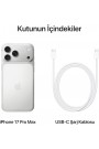 Apple İphone 17 pro max 256GB Gümüş 2yıl Distribütör Garantili